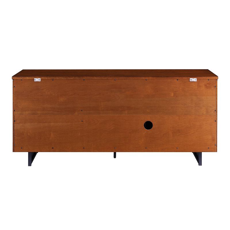 Midhurst Storage TV Stand Brown/White - Holly & Martin