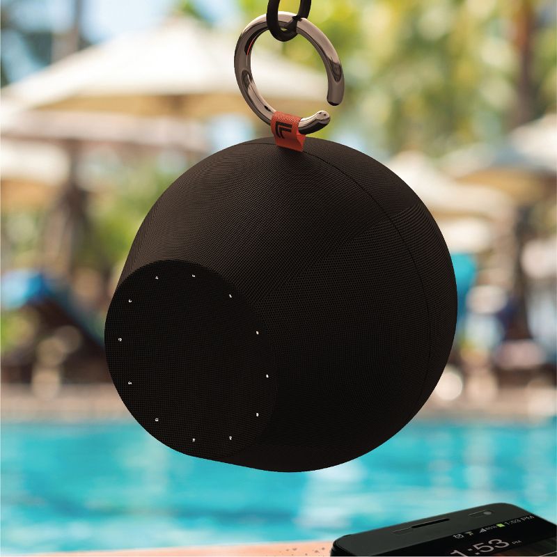SHARPER IMAGE Portable Waterproof Bluetooth Speaker