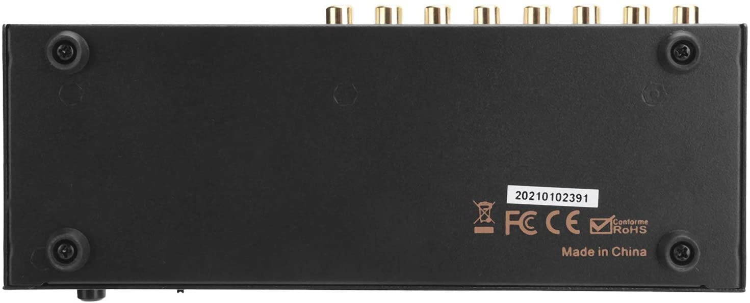 FOLOSAFENAR Audio Extractor,HD Multimedia Interface 4K Video Converter LPCM 7.1CH Digital Audio Extractor Adapter,for 12?bit Deep Color Full HD, 3D and 4K 2K Video(US Plug)