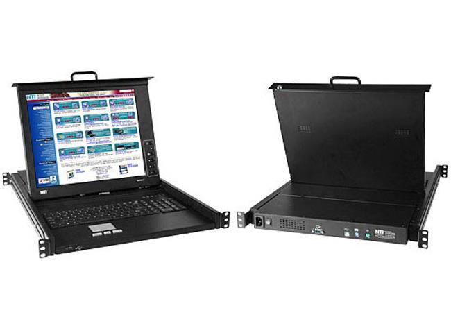 NTI RACKMUX-V17-N 17 inch VGA USB + PS/2 KVM Drawer with Numeric Keypad w/2-Yr Warranty