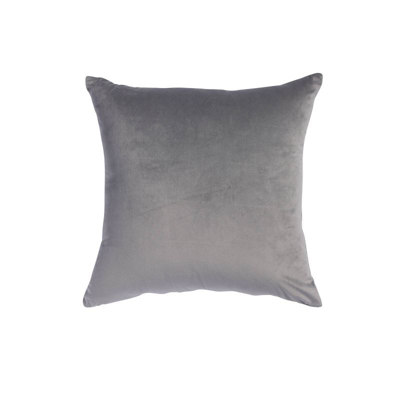 18"x18" Davey Striped Square Throw Pillow Gray - Sure Fit