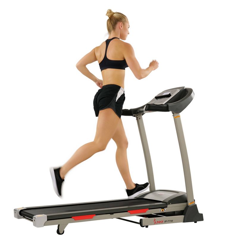 Sunny Health & Fitness Treadmill with Auto Incline