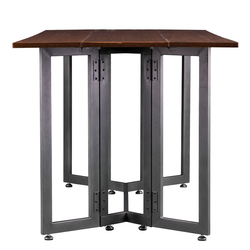Driness Drop Leaf Dining Table Dark Tobacco - Holly & Martin