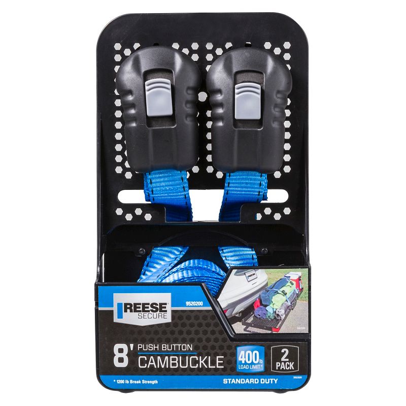 REESE 2pk Push Button Cambuckle