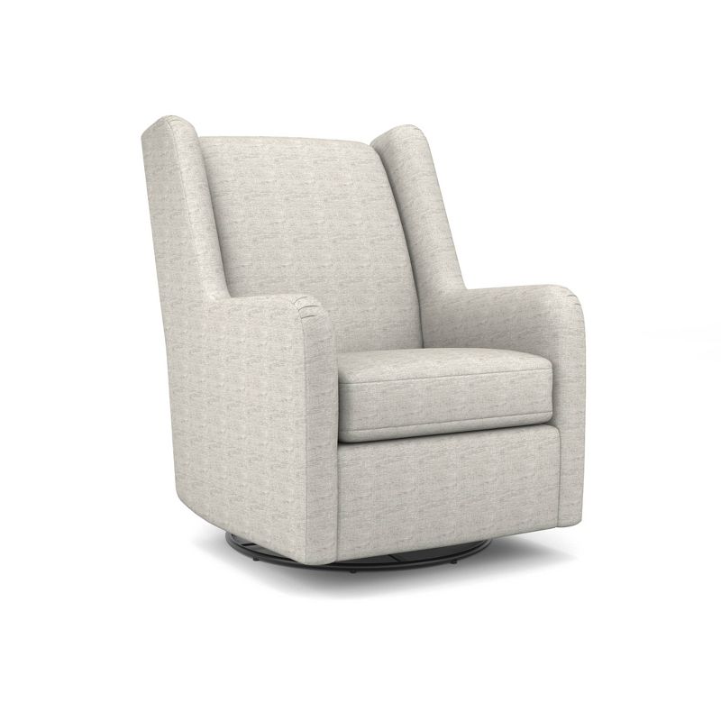 Best Chairs Inc. Brianna Swivel Glider - Canvas