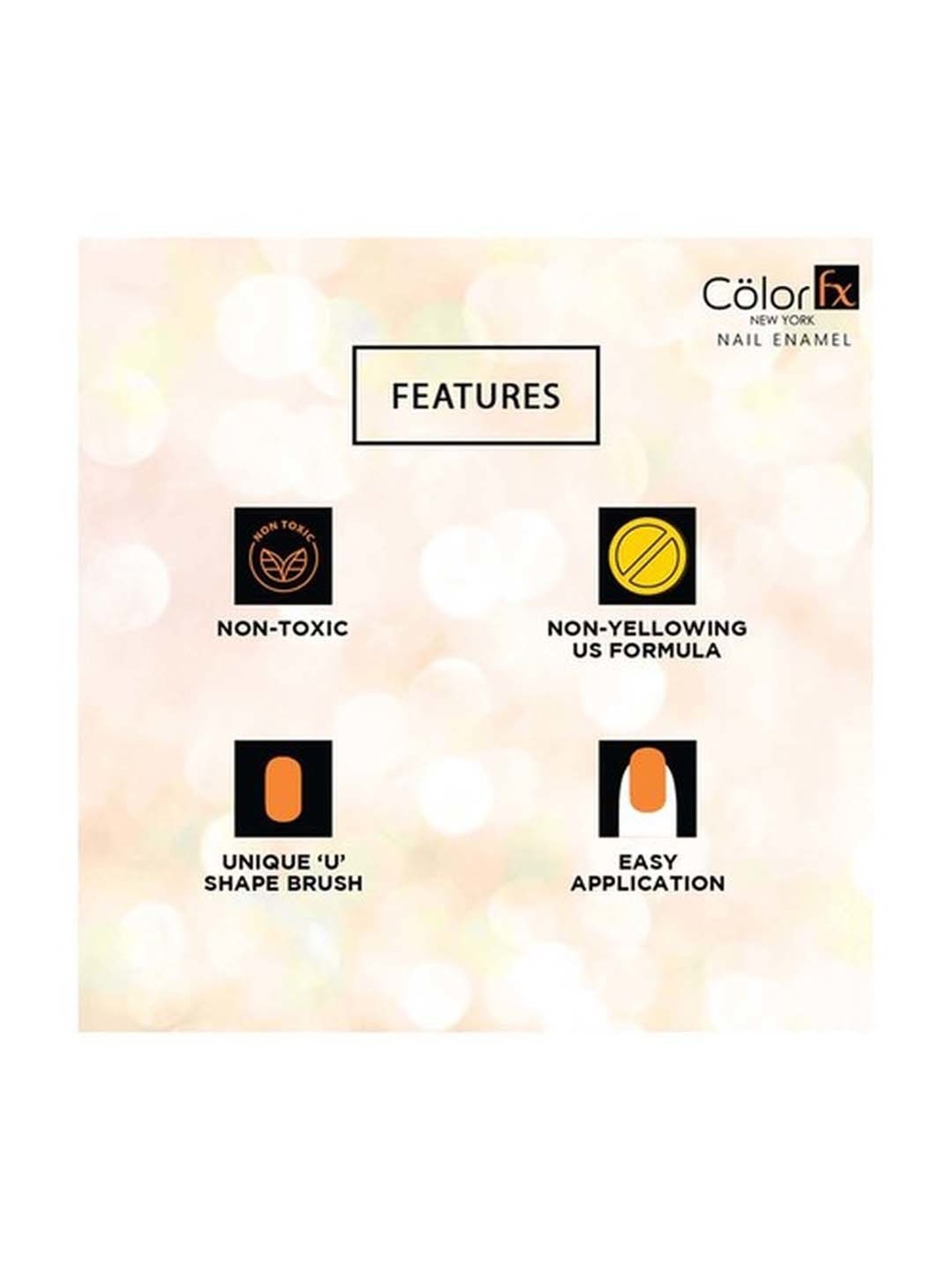 Color Fx Perfect Stay Basic Collection Nail Enamel Shade 129 - 10 ml