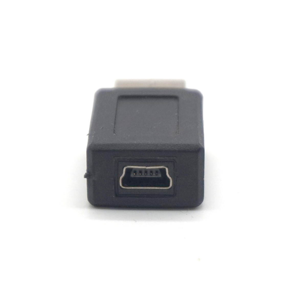 Plugadget 2 Piece USB Male to Mini USB Female Adapter USB Female Device Change into Mini USB2.0 Female