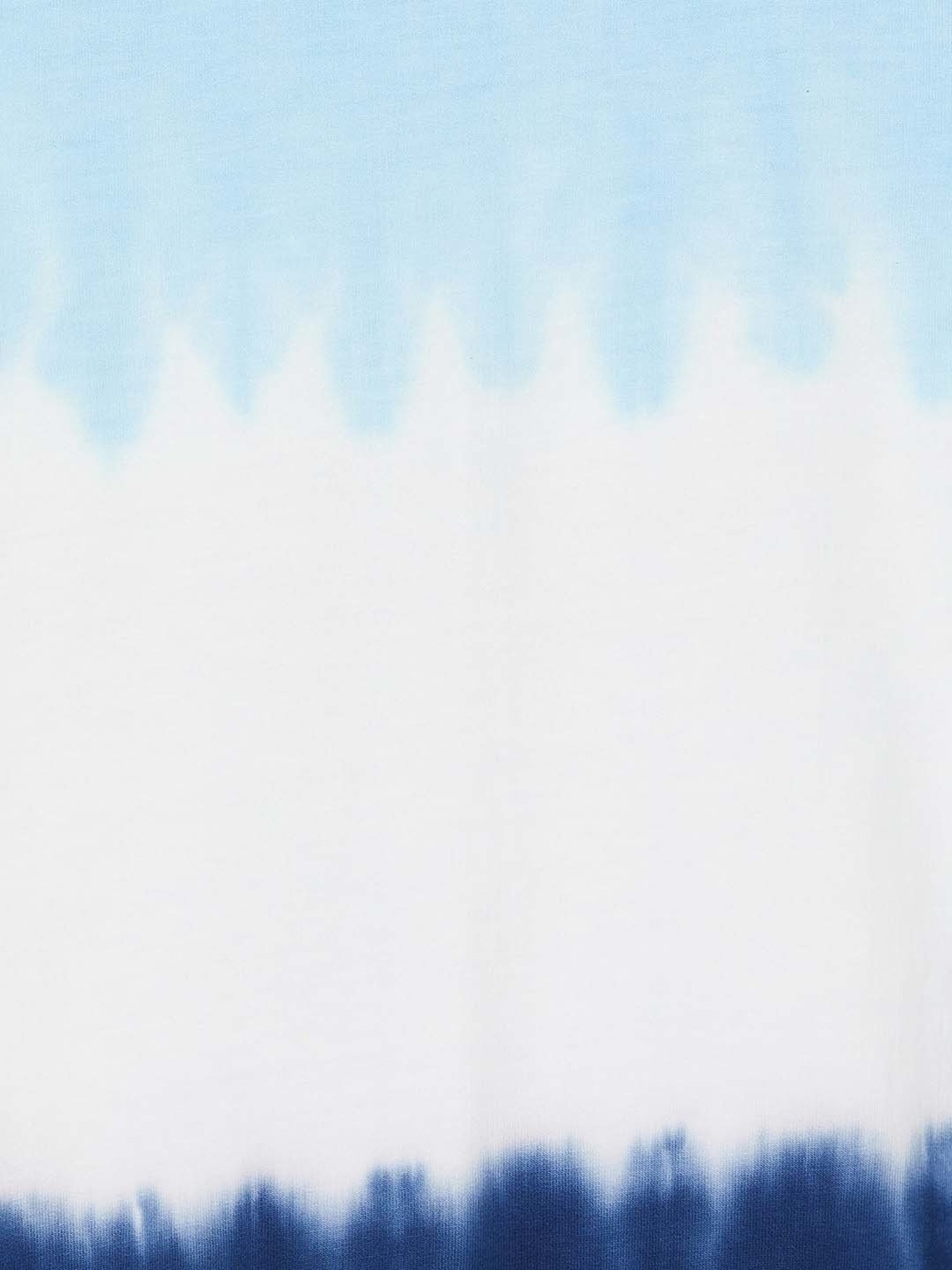 KAPPA Kids Blue & White Cotton Printed Full Sleeves Sweatshirt