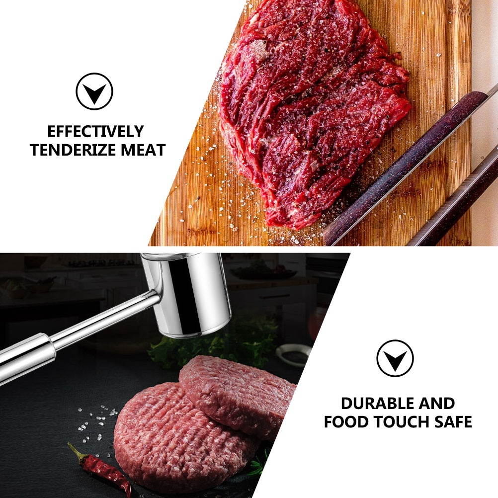 Stainless Steel Meat Hammer Professional Meat Hammer Multi-functional Meat Hammer