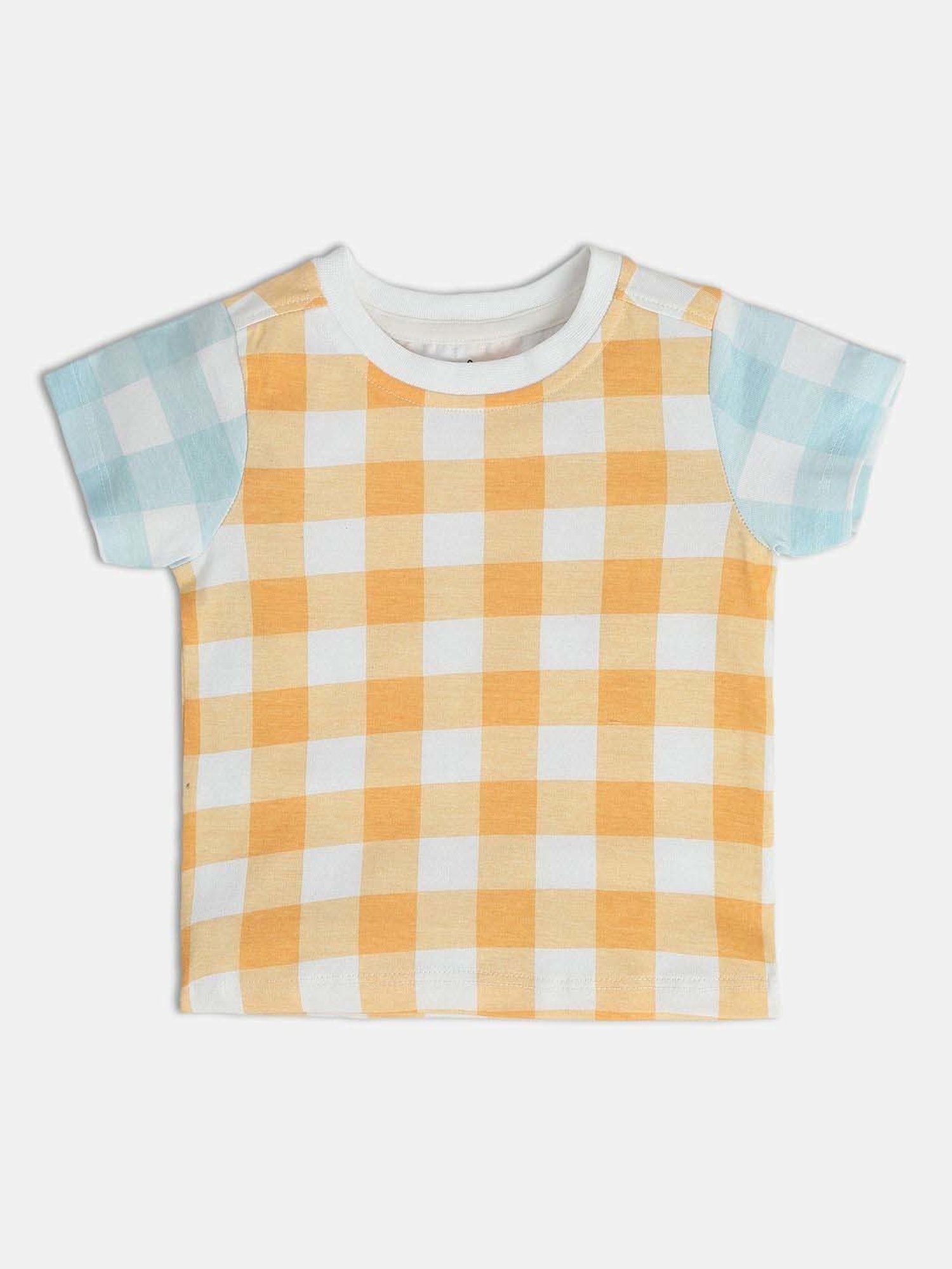 Mothercare Kids Multicolor Checks Shirt with T-Shirt