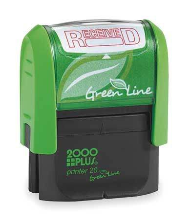 2000PLUS 035352 Message Stamp, Received, 5/16"