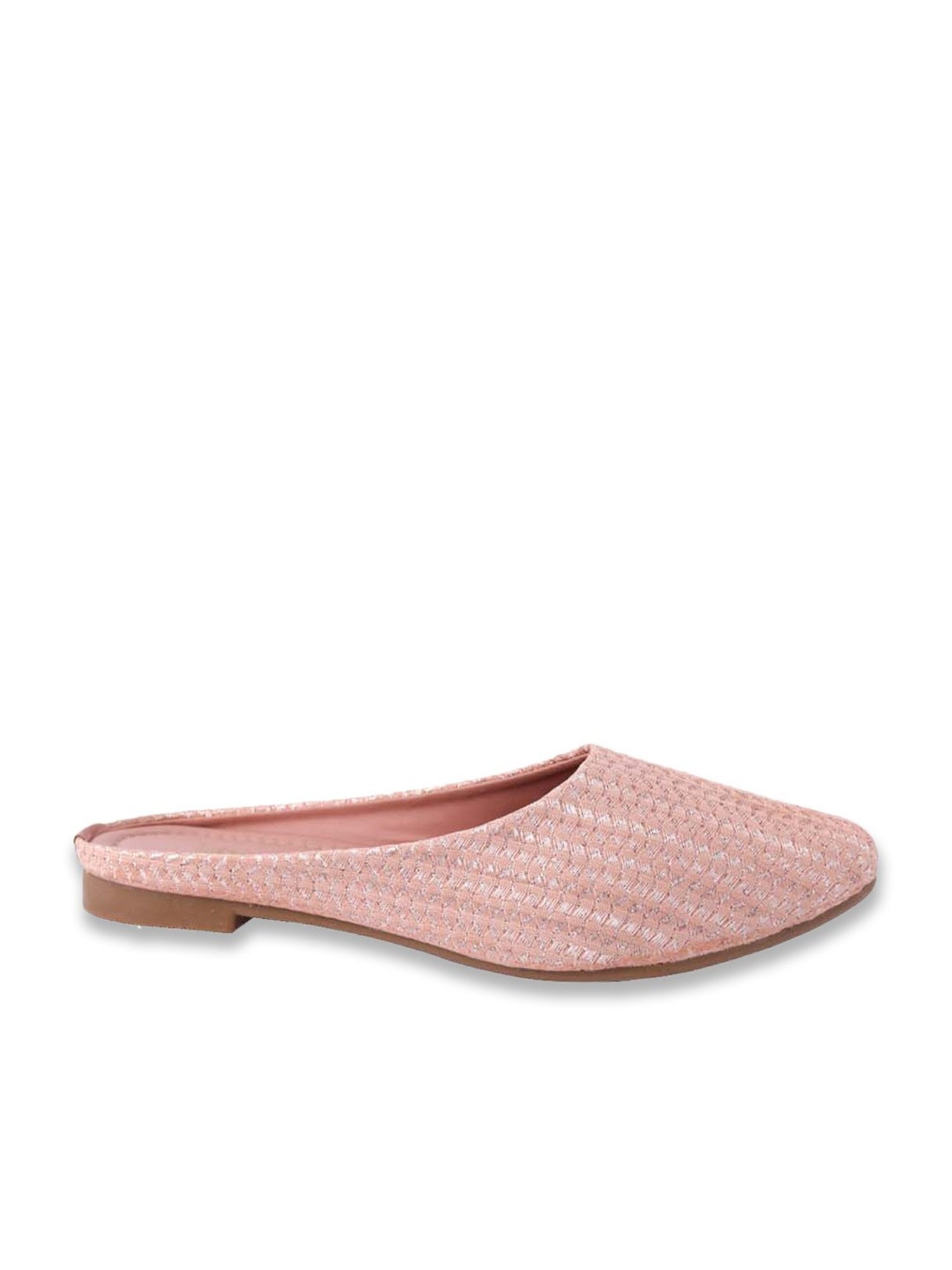Kiana Women's Pink Mule Shoes