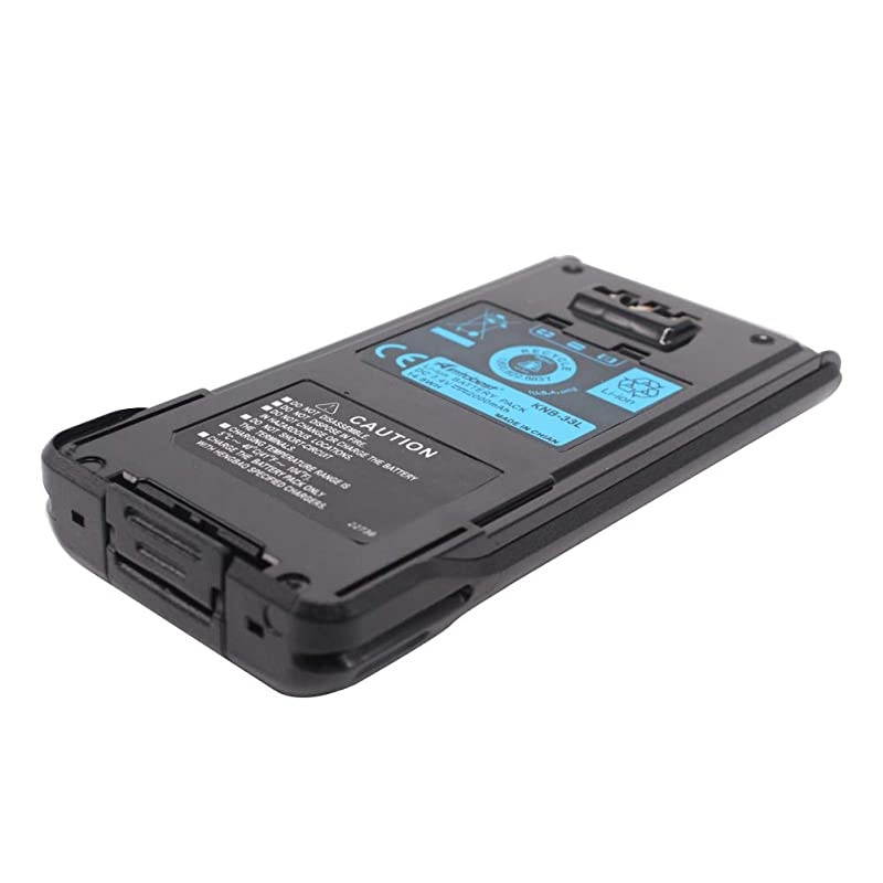 KNB33L 2000mAh Liion Battery Compatible for Kenwood Radio TK2180 TK3180 TK5210 TK5310 TK5410 NX410 NX411