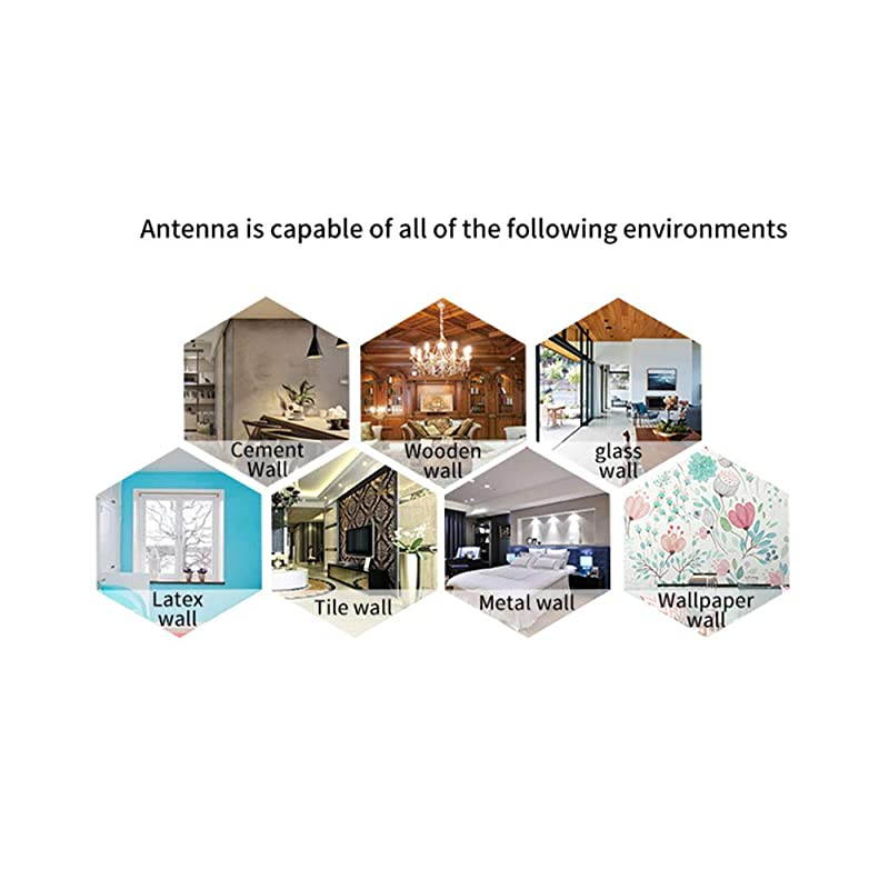 WiFi Antenna 24G SMA Male Window 3dBi Antenna OmniDirectional Signal Amplifier WLAN Router Antennas Booster