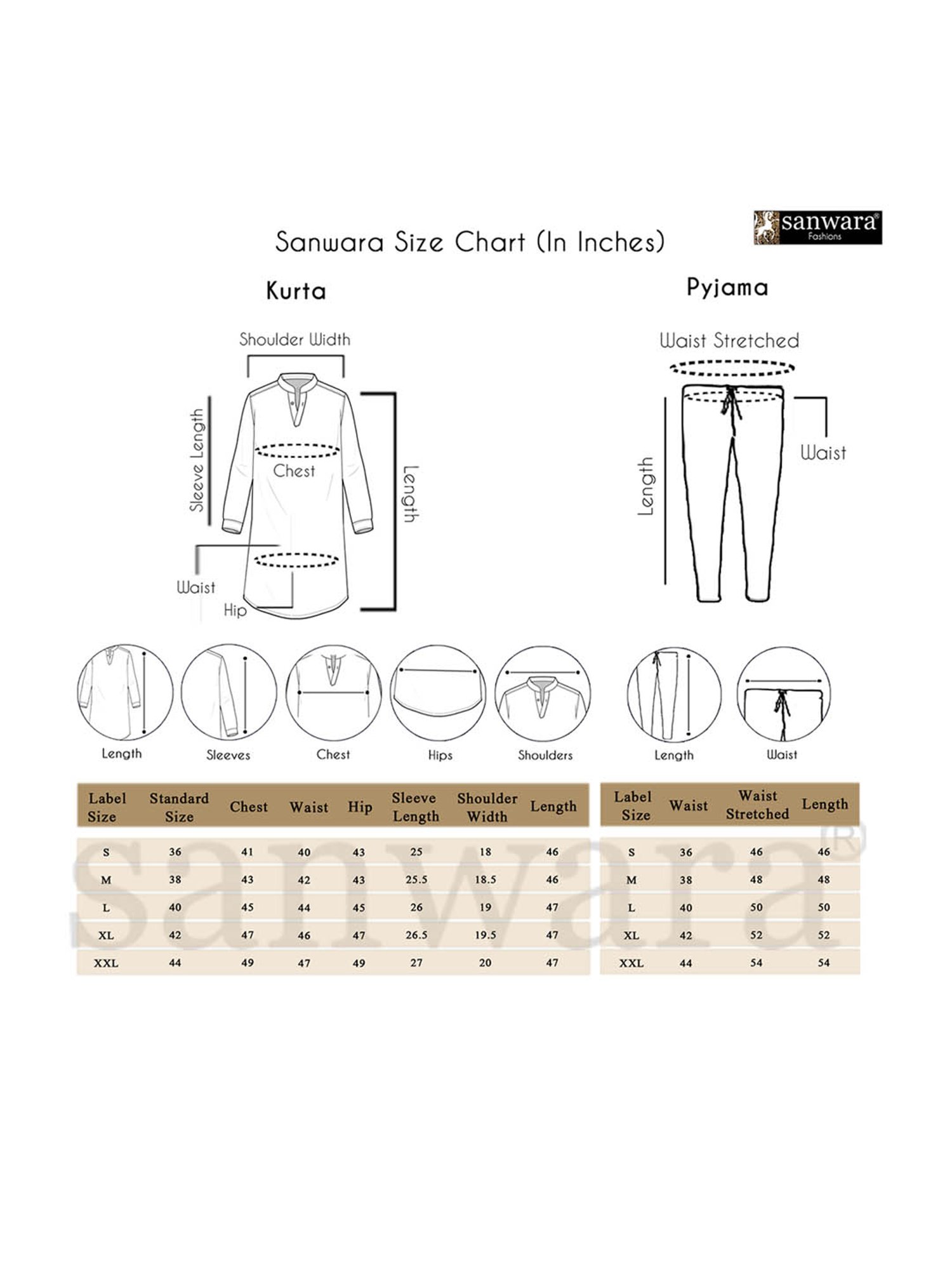 Sanwara Green Embroidered Mandarin Collar Kurta & Pyjama Set