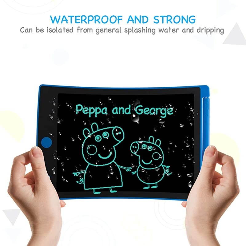 2 Pack 8.5-Inch LCD Writing Tablet for Kids, Electronic Drawing Pad Doodle Board Sketch Pad Mess Free Coloring Drawing Games, Gifts for Boys Girls