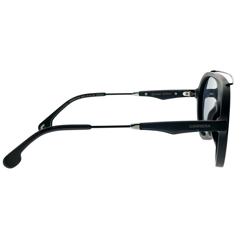 Carrera Flag 003 IR Unisex Aviator Polarized Sunglasses Black 57mm