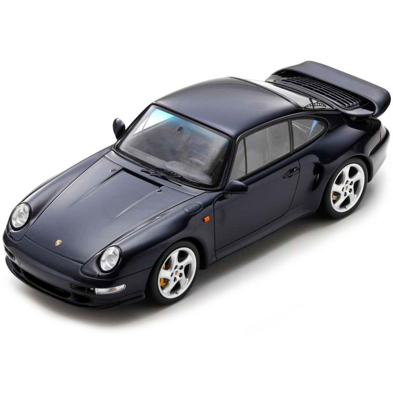 Porsche 993 Turbo S Night Blue 1/18 Model Car by Spark