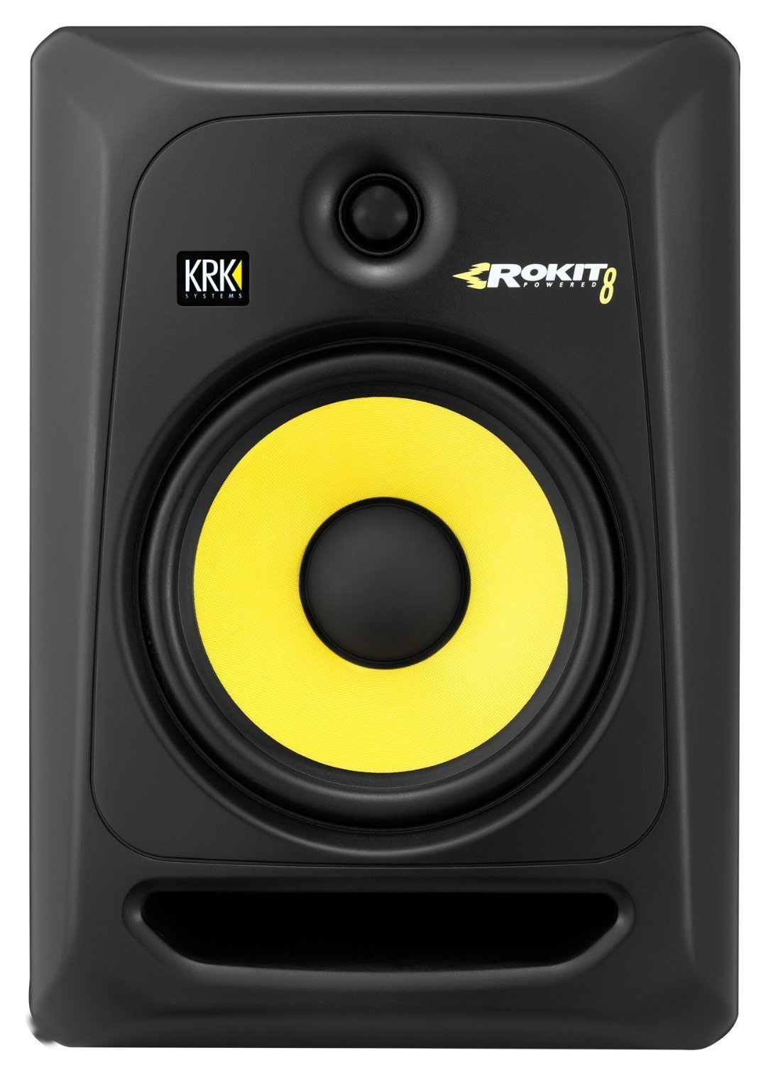 KRK RP8G3-NA Rokit 8 Generation 3 Powered Studio Monitor + Free Talent Insolation PAD and PSC XLR Cables