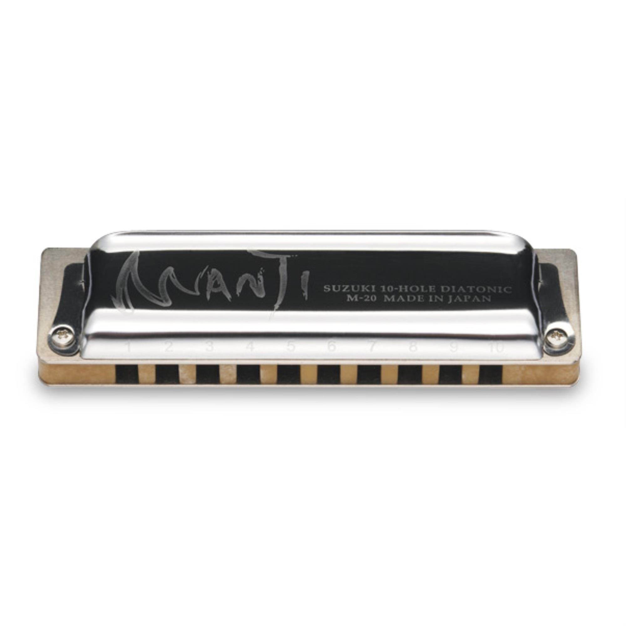 Suzuki MANJI Harmonica Natural Minor Tuned Bb