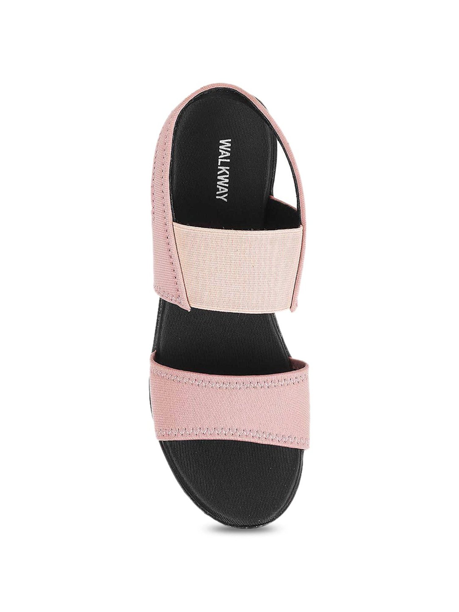Walkway Women's Pink Back Strap Sandals