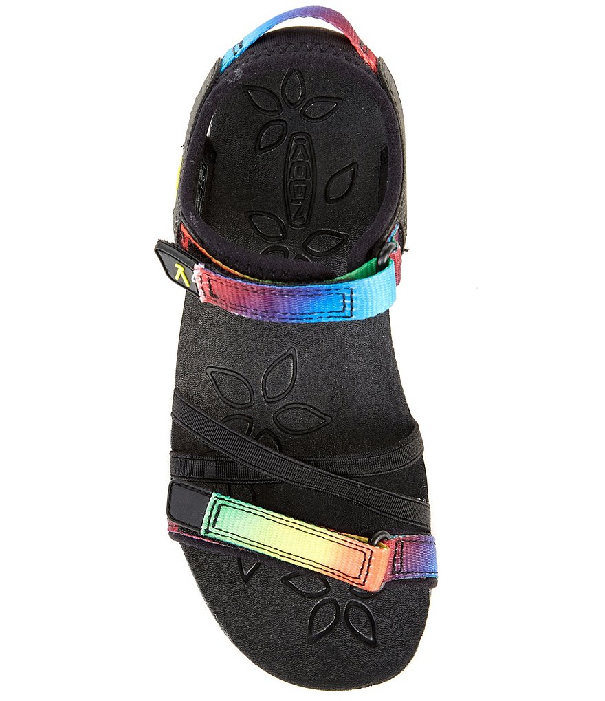 Keen Girls' Verano Tie-Dye Washable Flat Sandals (Youth)