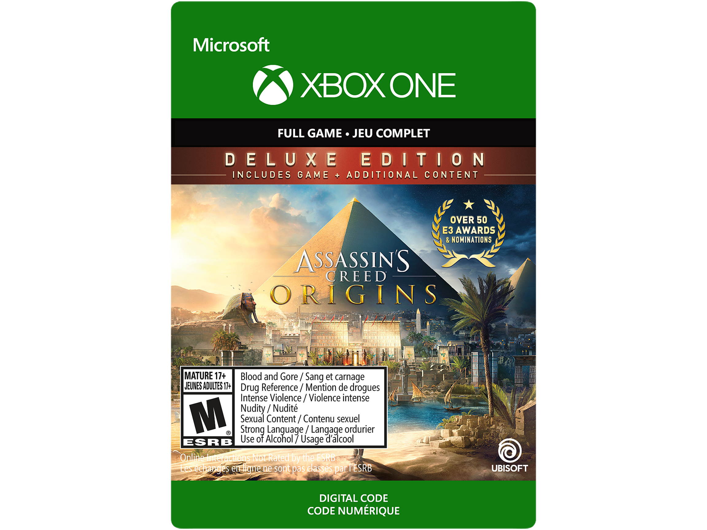 Assassin's Creed Origins: Standard Edition Xbox One [Digital Code]
