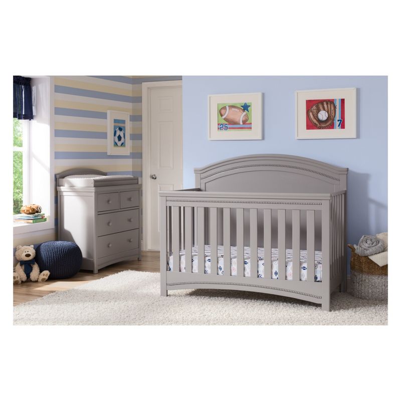 Simmons Kids' SlumberTime Emma 4-Drawer Dresser -Gray