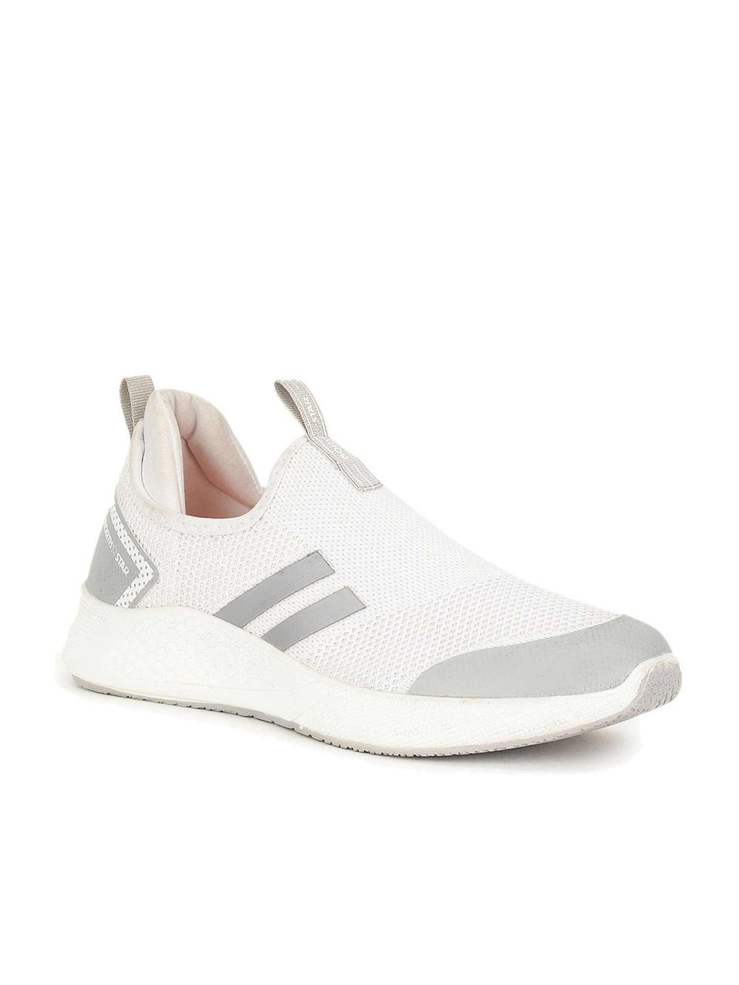 North Star by Bata Men's LUKE White Walking Shoes