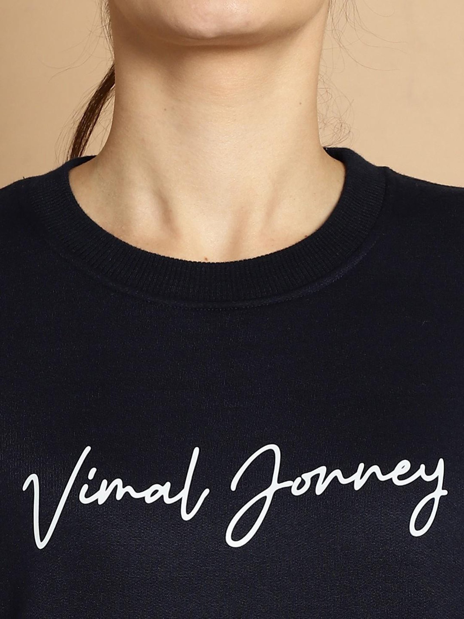 Vimal Jonney Black & Navy Printed Sweatshirt - Pack Of 2