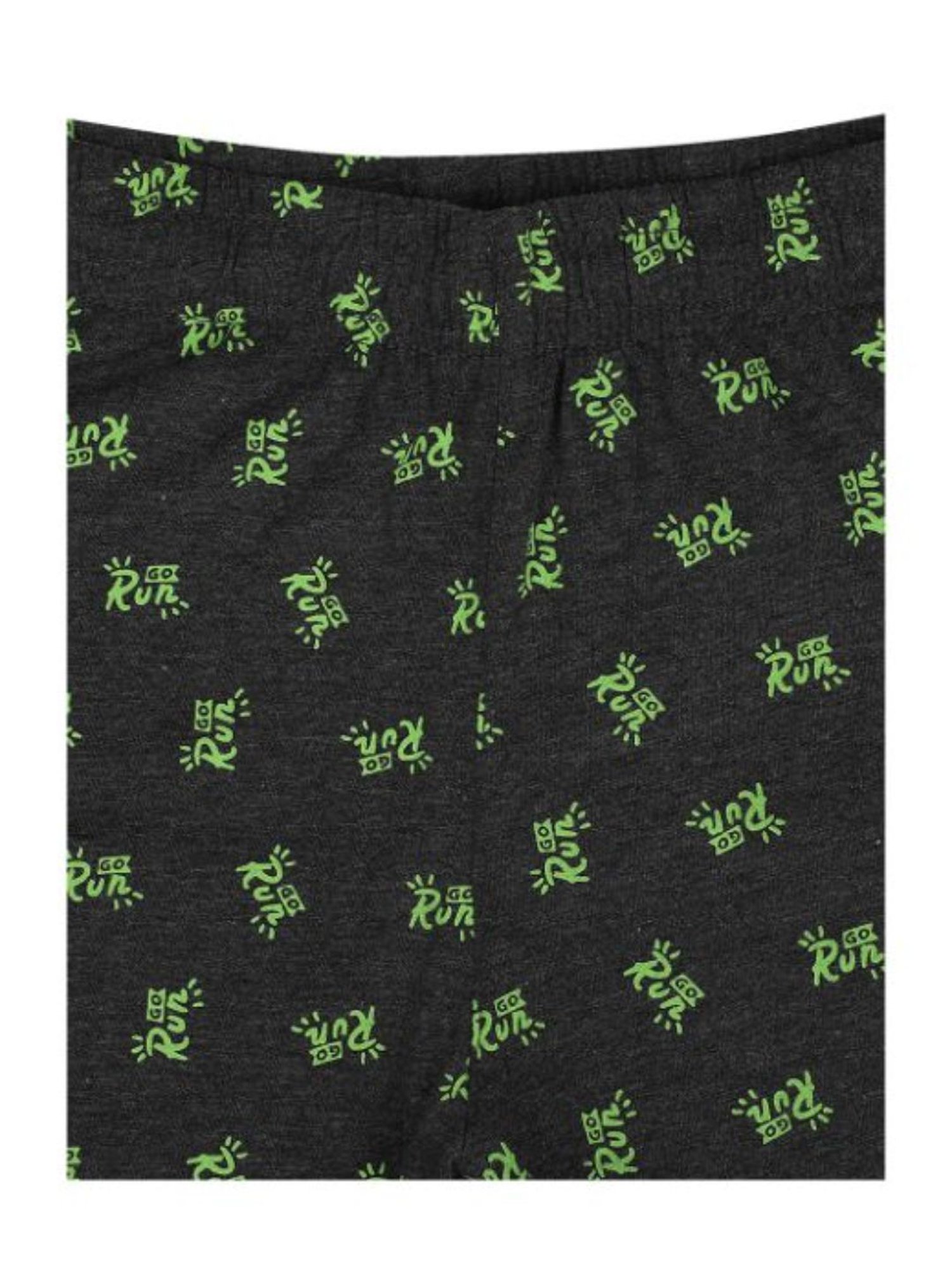 Proteens Kids Grey Printed Shorts