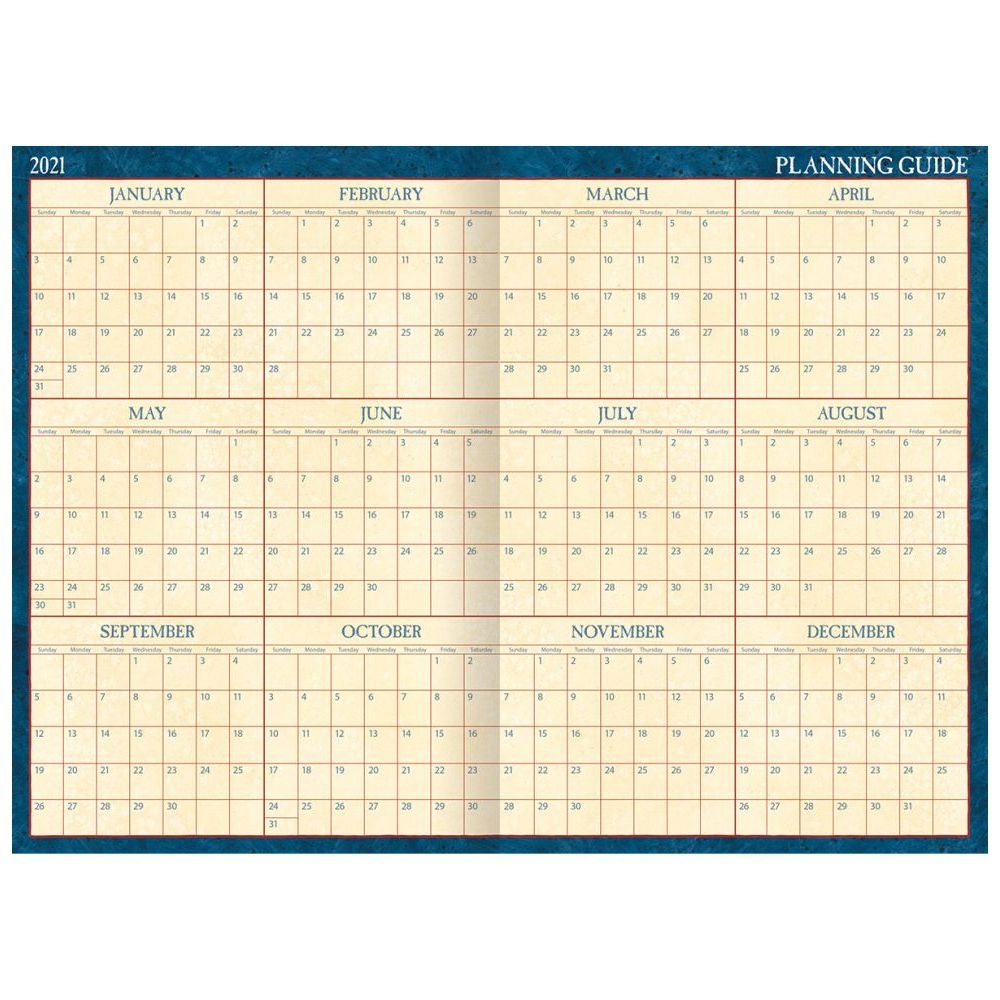 Lang Companies,  Heart & Home Monthly Planner by Susan Winget 2021