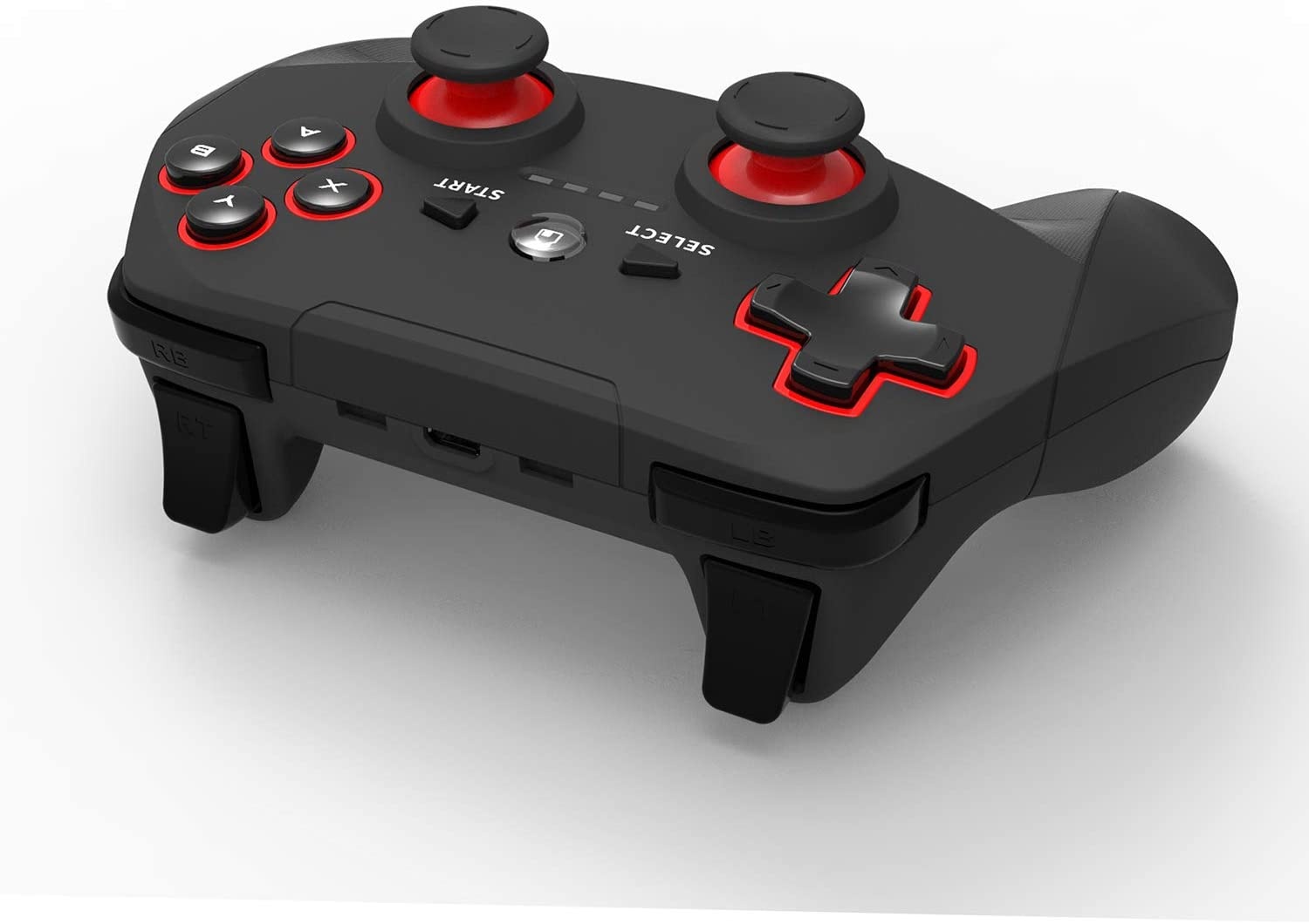 2.4G Wireless Controller for PS3, PC Gamepads with Vibration Range up to 10m Support PC (Windows XP/7/8/8.1/10), PS3, Android, Vista, TV Box Portable Gaming Joystick Handle