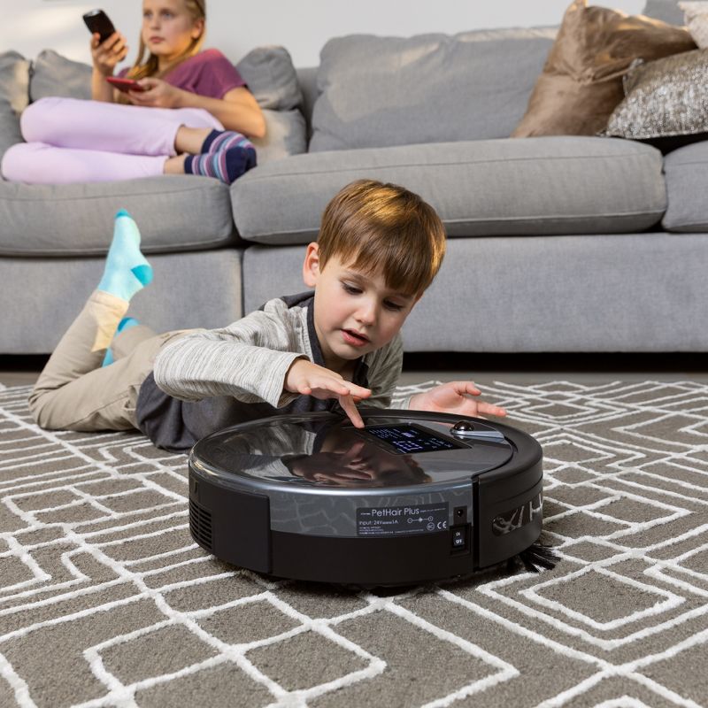 iRobot Roomba 960 Wi-Fi Connected Robot Vacuum with Multi-Surface Rubber Brushes and Voice Control, Black (Certified Refurbished)