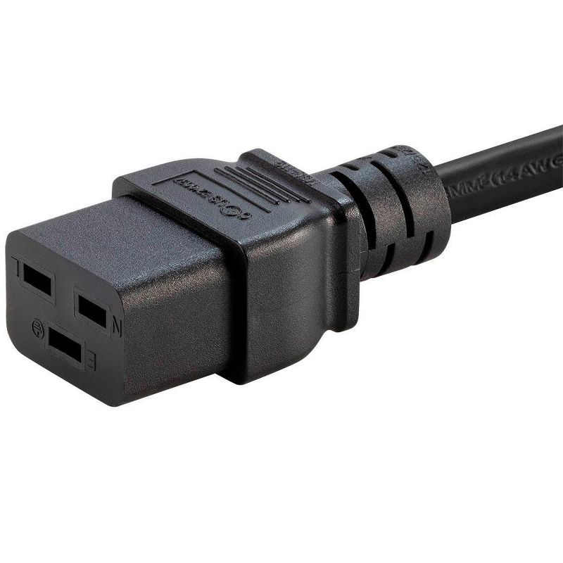 D'Addario Planet Waves IEC to NEMA Plug Power Cable, 10FT 10 ft. Red/Black