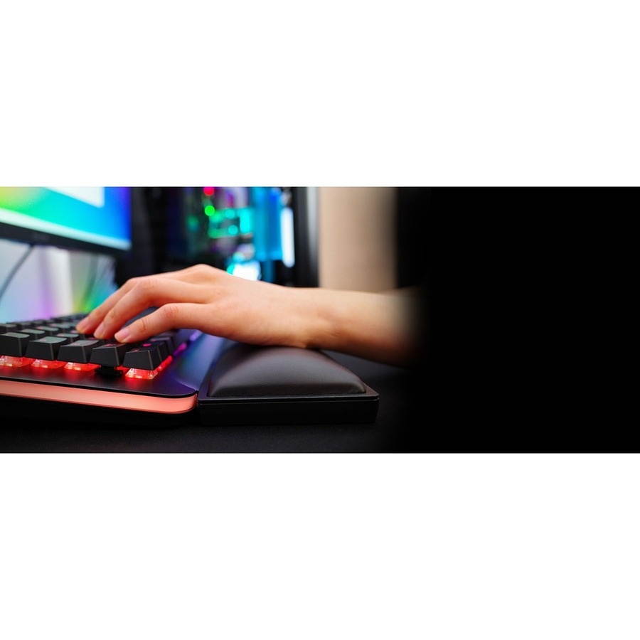 Thermaltake WR1 Keyboard Wrist Rest, GEA-WRO-WKRBLK-01