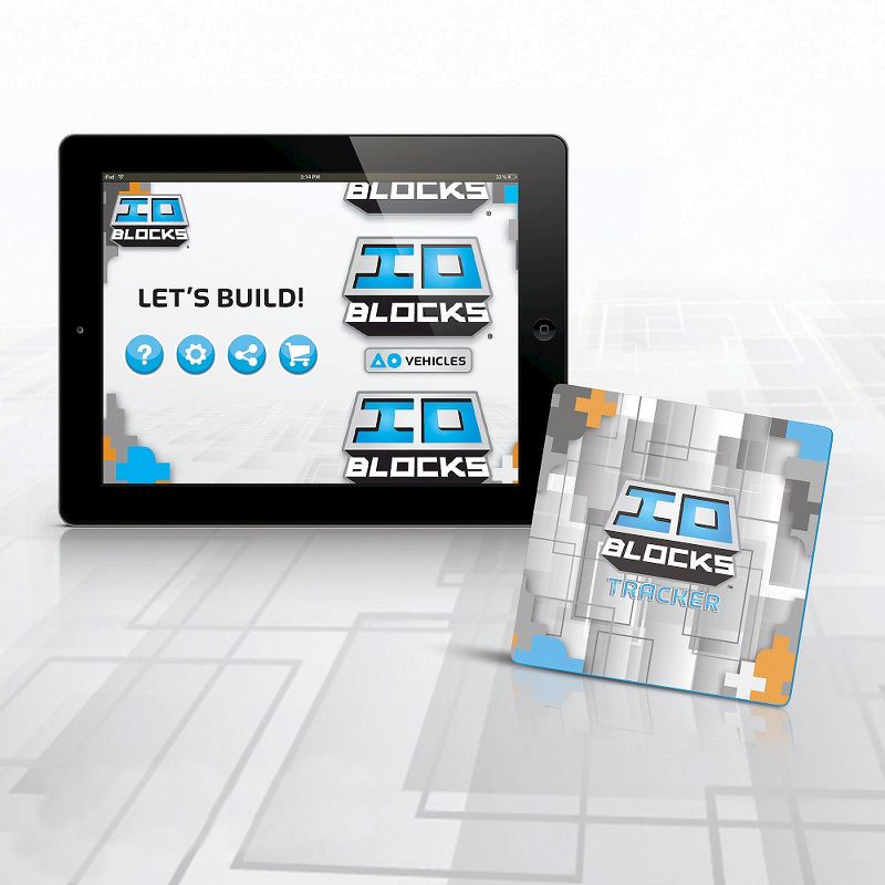 Guidecraft IO Blocks Race Cars Set