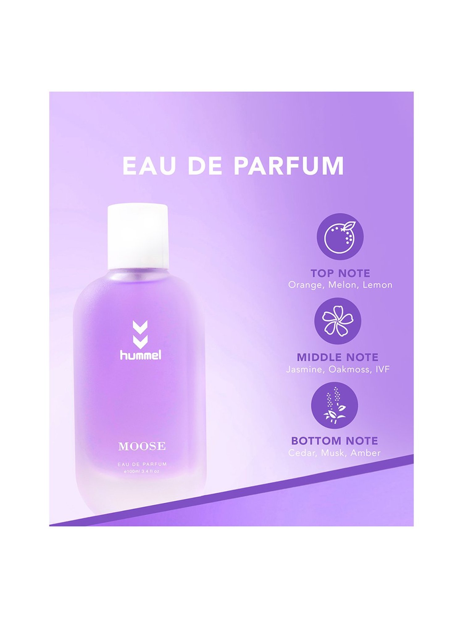 Hummel Moose Eau De Parfum for Women - 100 ml