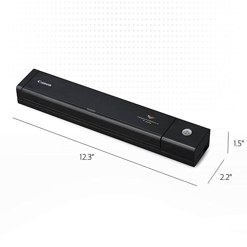 P208II ImageFORMULA Personal Document Scanner Black