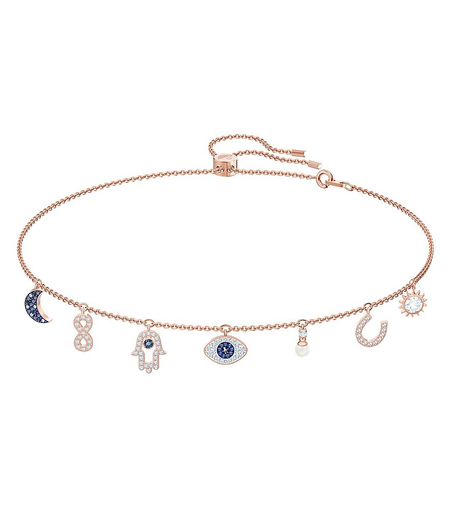 Swarovski Evil Eye Symbolic Necklace