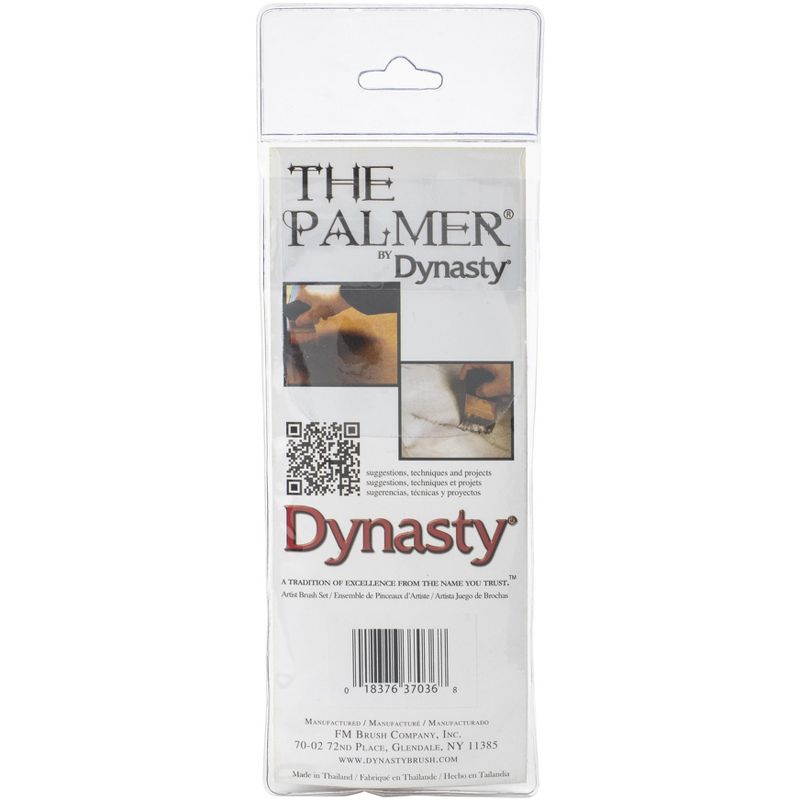 Dynasty Palmer Brush-White Bristle Filbert, Size: 2"