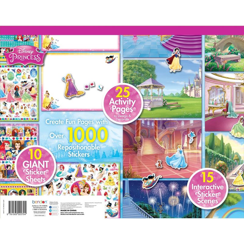 Disney Princess Giant Sticker Activity Pad