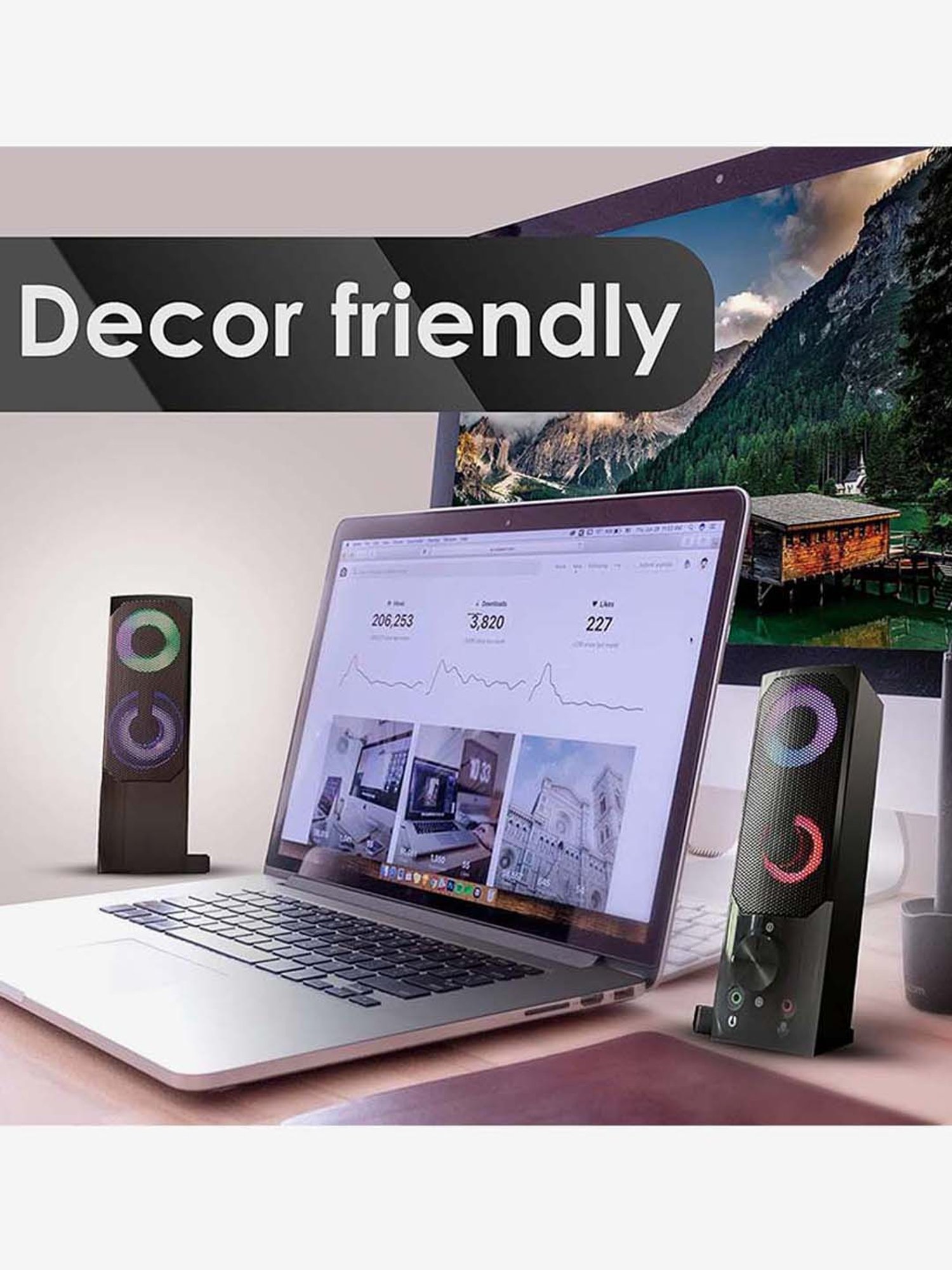 Enermax O'Marine EAS03-BS Black/Silver Waterproof Wireless Speaker