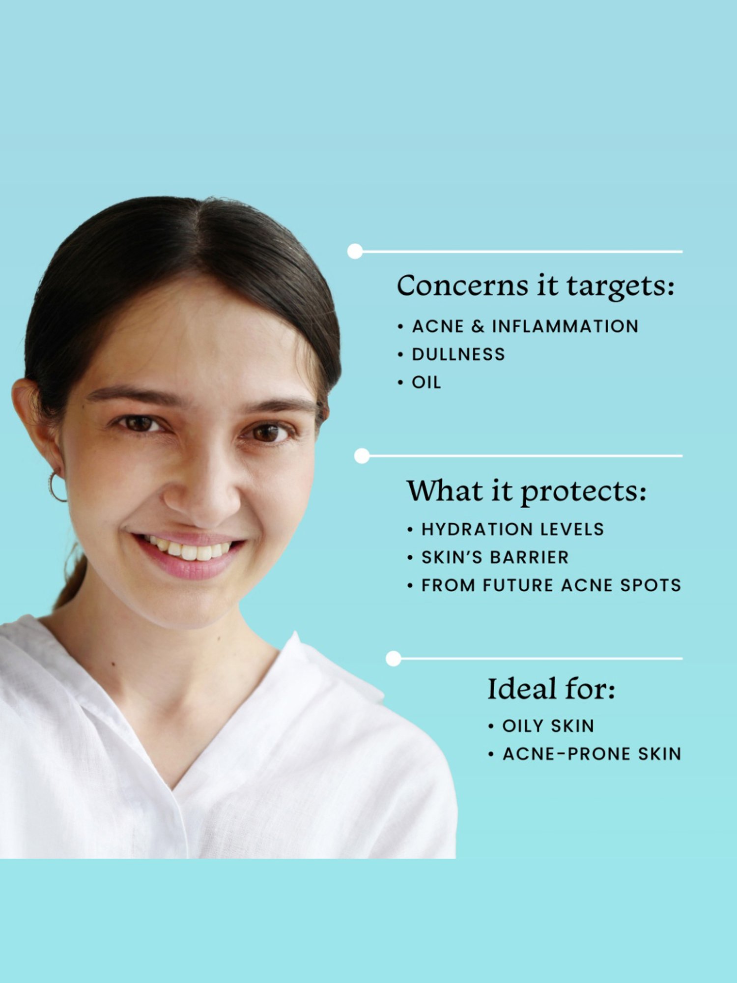 Foxtale Aquamarine Oil Free Moisturizer - 100 gm