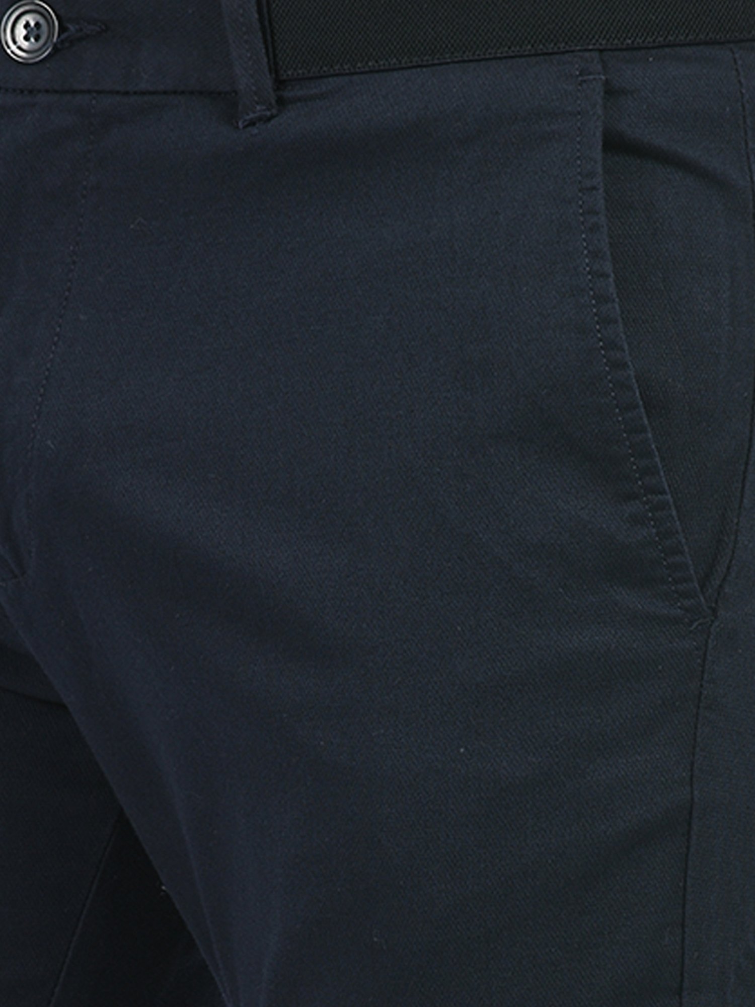 Indian Terrain Navy Slim Fit Chinos