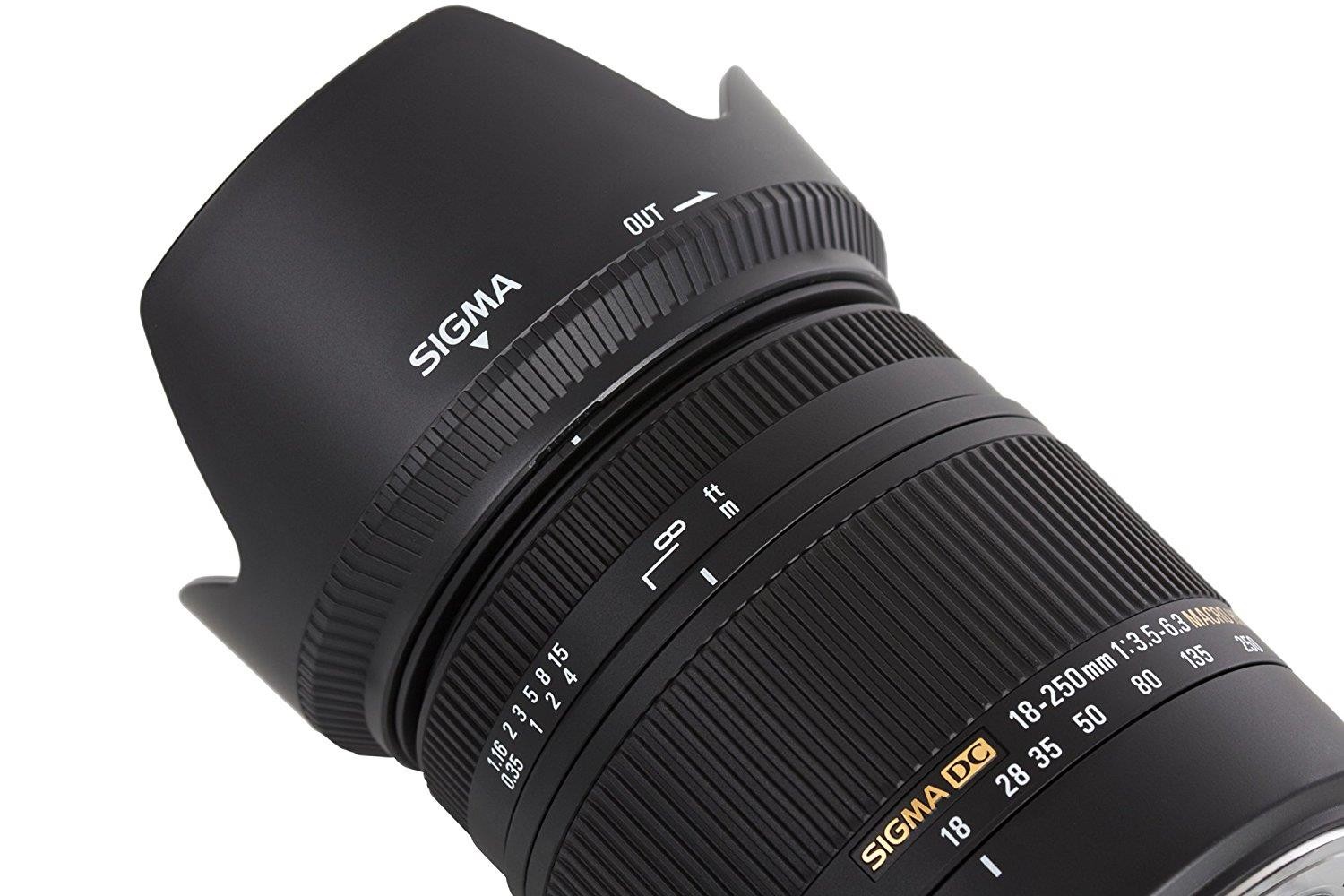 Sigma 18-250mm F3.5-6.3 DC Macro OS HSM for Nikon F Cameras