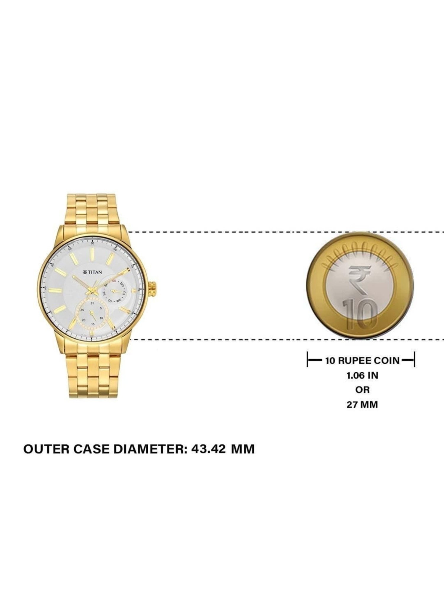 Titan Regalia Opulent NS9441YM01 Analog Watch for Men