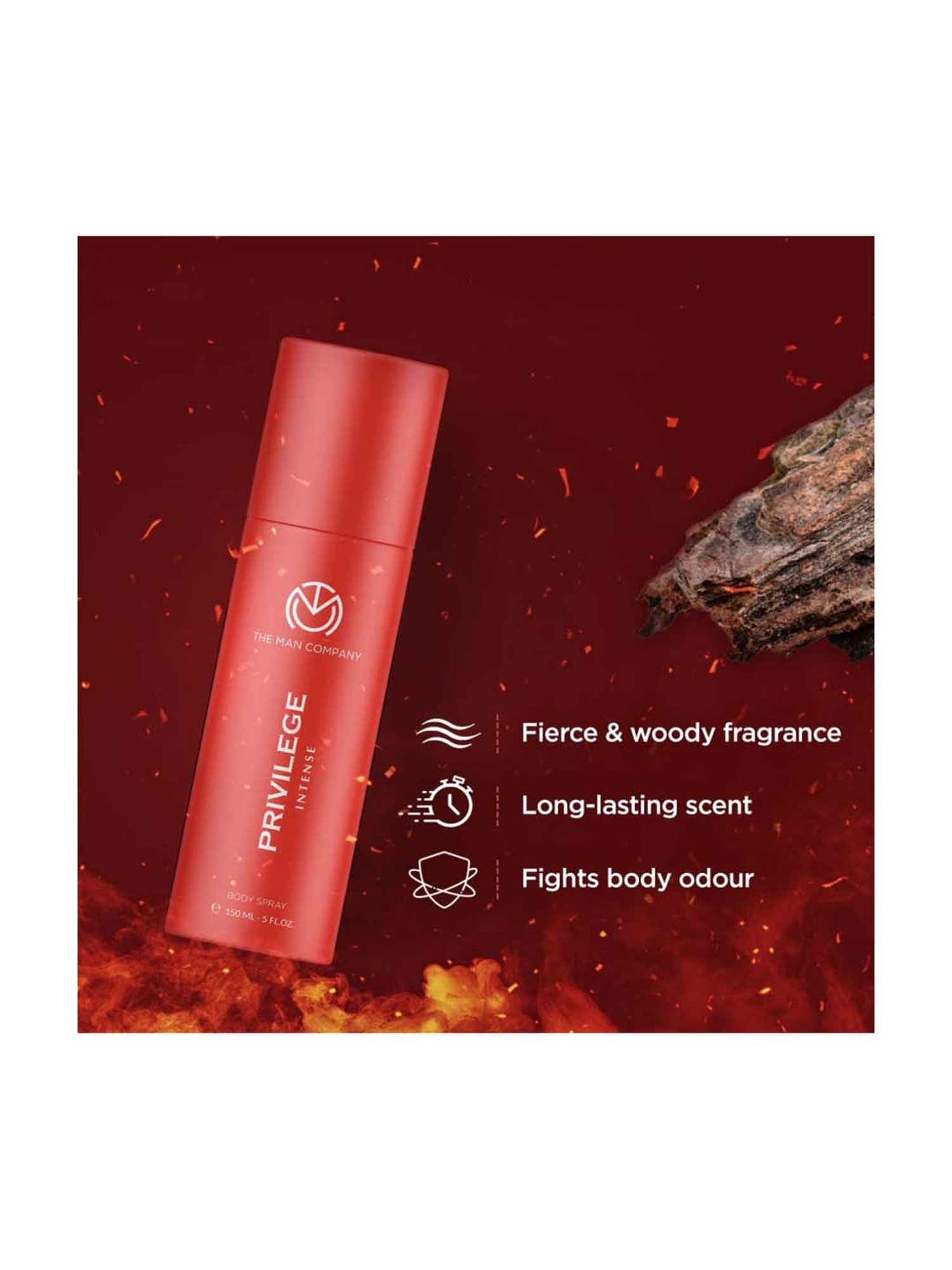 The Man Company Privilege Deodorants for Men - Legend & Intense Fragrance Body Spray Long-Lasting
