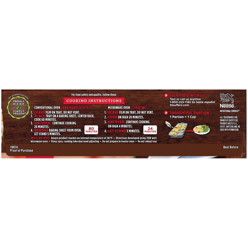 Stouffer's Frozen Chicken & Broccoli Pasta Bake Family Size - 40oz