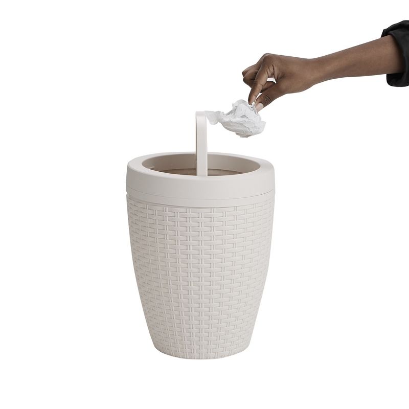 Rolling Triple Laundry Sorter White - Threshold™